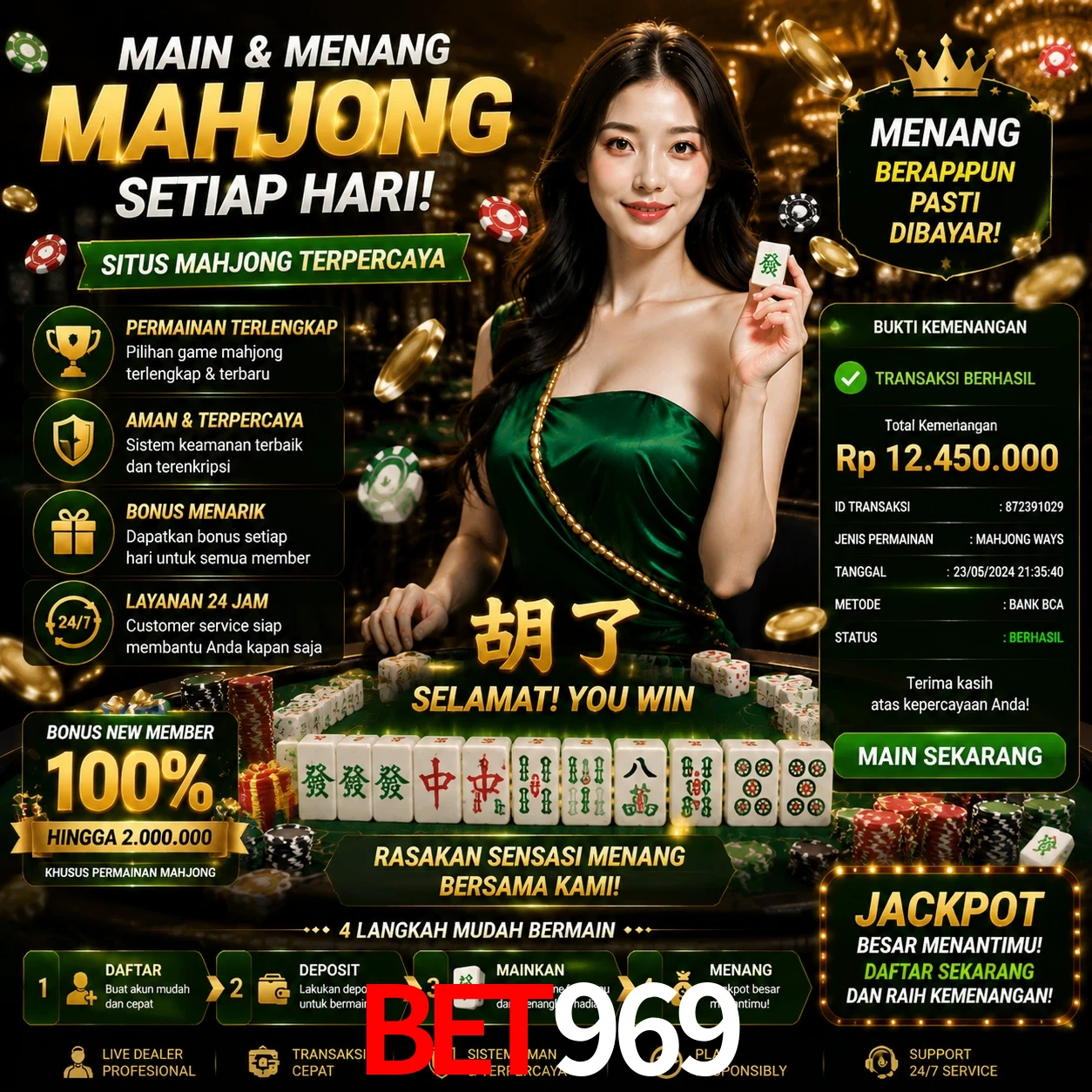Ganhar e sacar na bet969